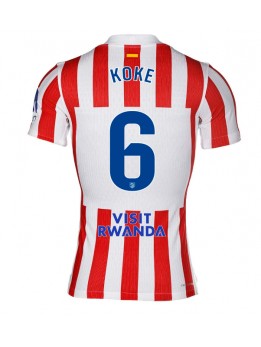 Atletico Madrid Koke #6 Domaci Dres 2025-26 Kratak Rukavima